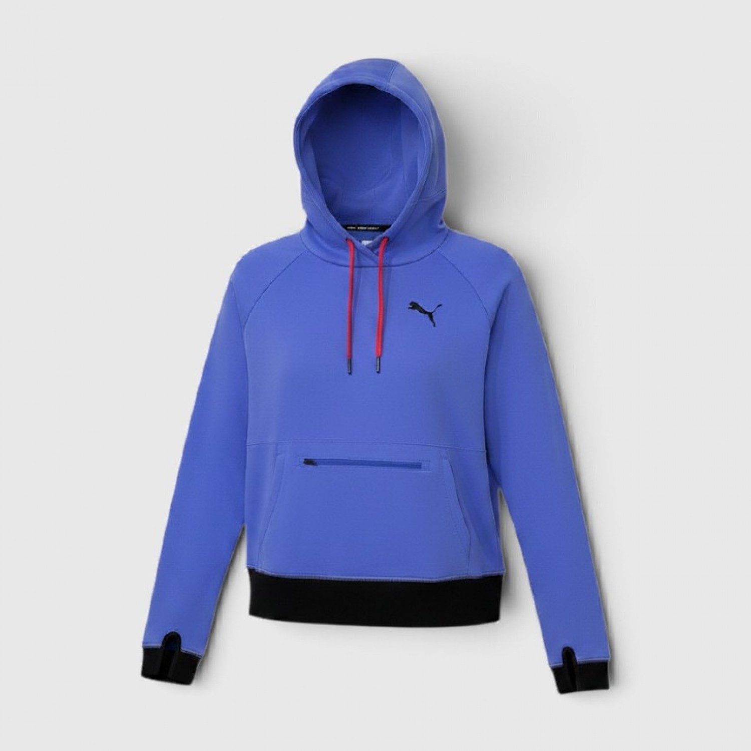 Puma Γυναικείο Hoodie Μπλε με Κόκκινα Κορδόνια / Pre-Owned